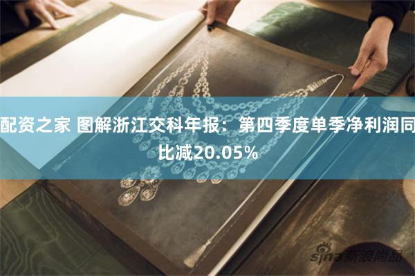 配资之家 图解浙江交科年报：第四季度单季净利润同比减20.05%