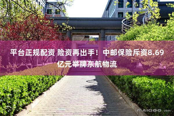 平台正规配资 险资再出手！中邮保险斥资8.69亿元举牌东航物流