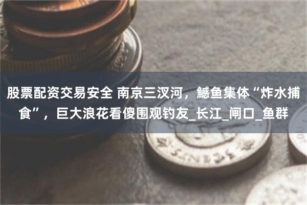 股票配资交易安全 南京三汊河，鱤鱼集体“炸水捕食”，巨大浪花看傻围观钓友_长江_闸口_鱼群